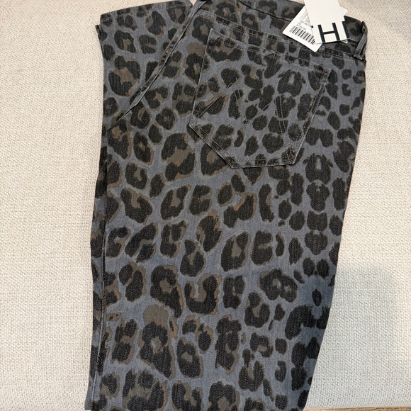 MOTHER Denim - Mother Brand Cheetah Print Denim Jeans in size 30